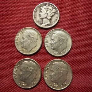 Vintage Silver Coin Collection